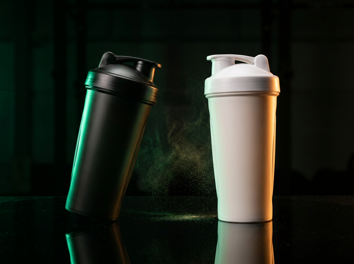 Deux shakers face à face, prêts pour le duel